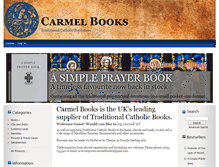 Tablet Screenshot of carmel-books.org